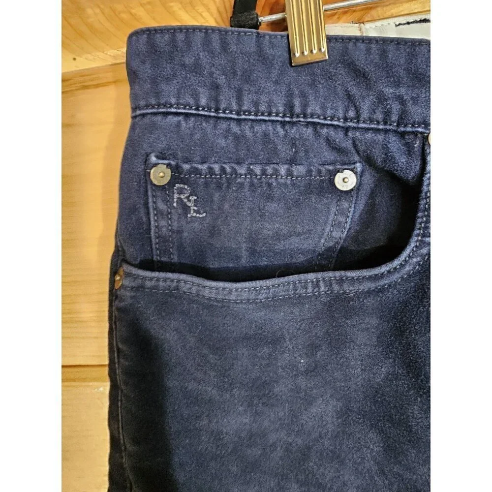 Polo Ralph Lauren Button Fly 625 Jeans Men's 42X30 Cotton
